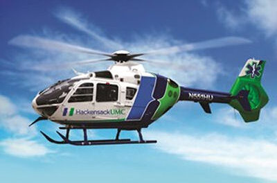 LITTLE EGG HARBOR: Medevac to Transport Self-Inflicted Stab Wound PAtient