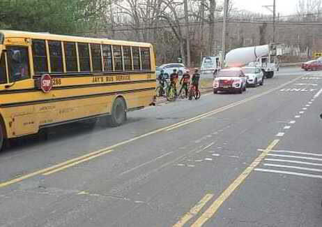 BICYCLIST HIT BY SCHOOL BUS IN LAKEWOOD